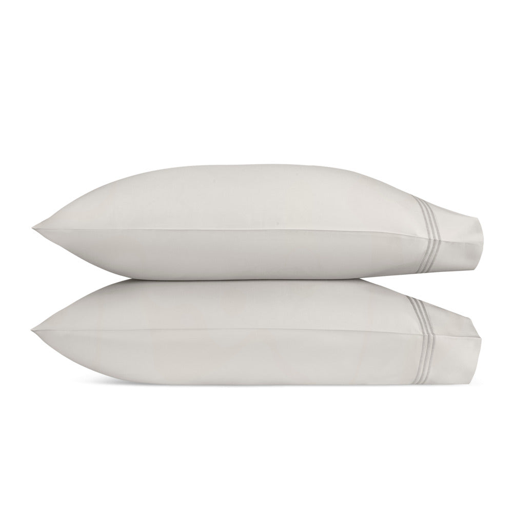 Bel Tempo Nocturne Pillowcase Pair Silver 