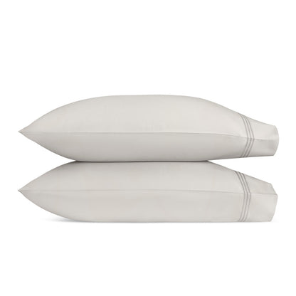 Bel Tempo Nocturne Pillowcase Pair Silver 