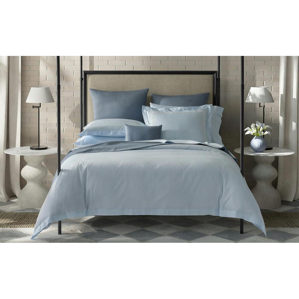 Bel Tempo Nocturne Sham Blue Standard 4