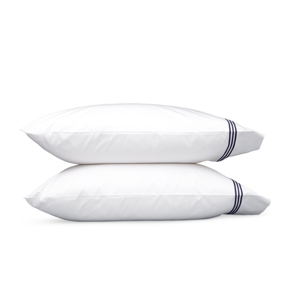 Bel Tempo Pillowcase Pair Navy 