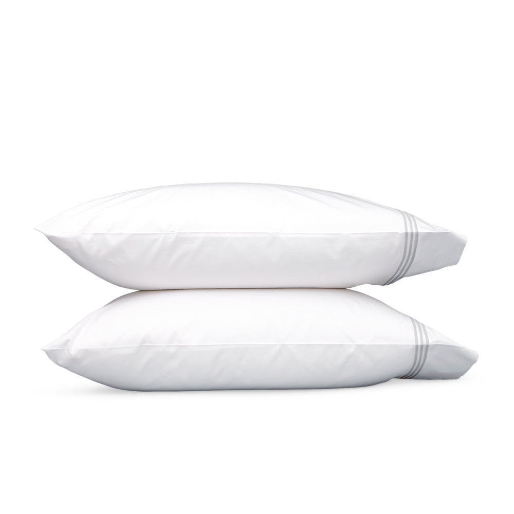 Bel Tempo Pillowcase Pair Silver 