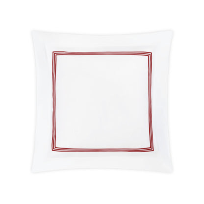Bel Tempo Sham Red Euro 