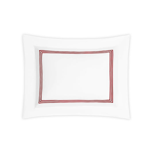 Bel Tempo Sham Red Standard 
