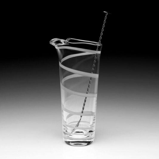 Bella Cocktail Mixer & Spoon - Bianca by William Yeoward 