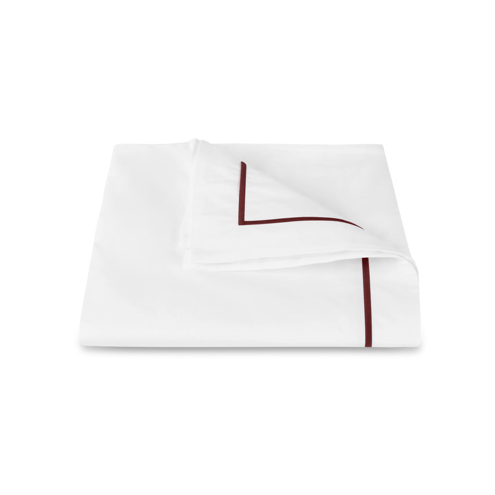 Bergamo Duvet Cover Crimson 