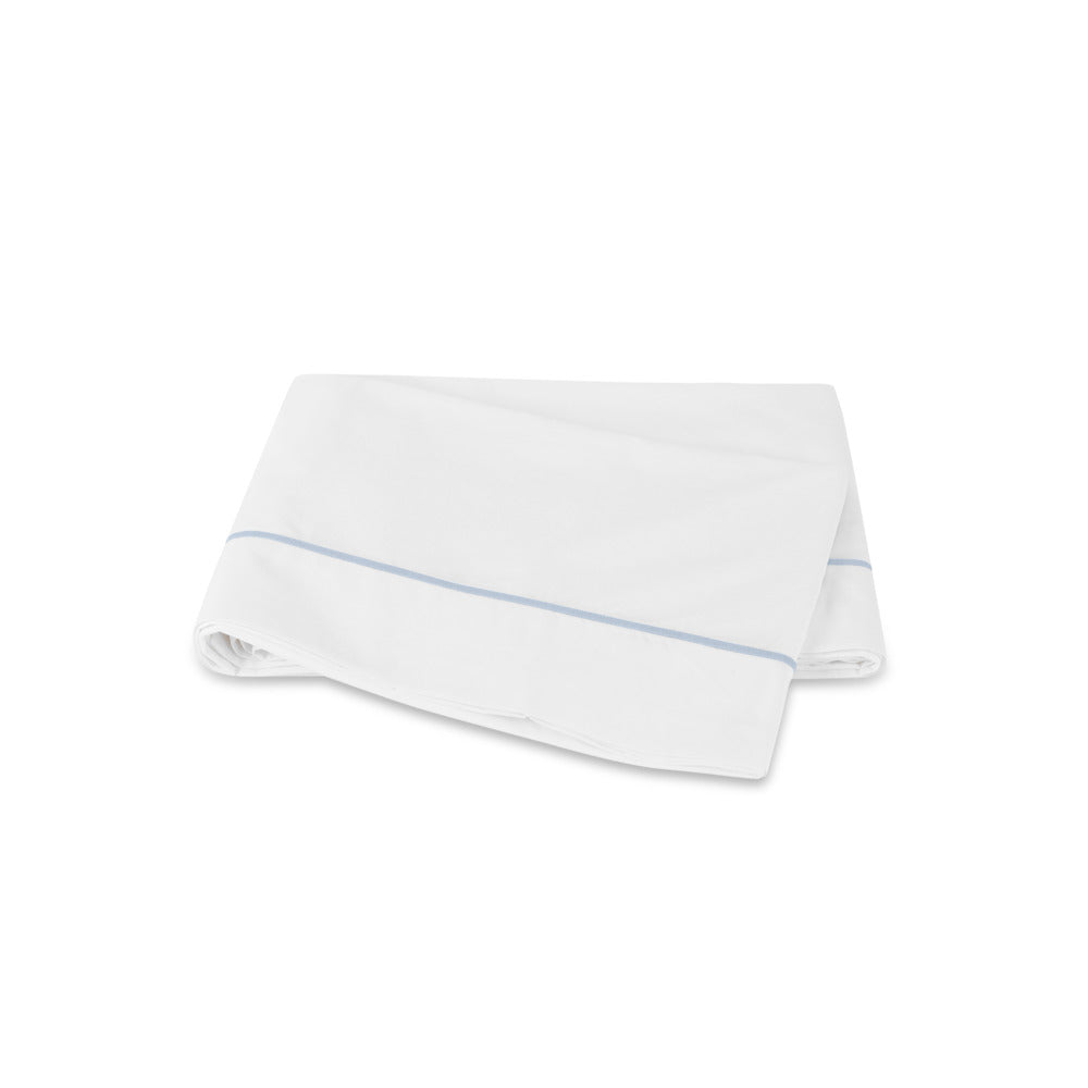 Bergamo Flat Sheet Blue 