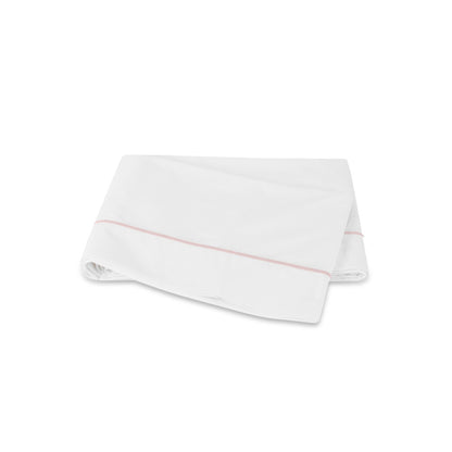 Bergamo Flat Sheet Blush 