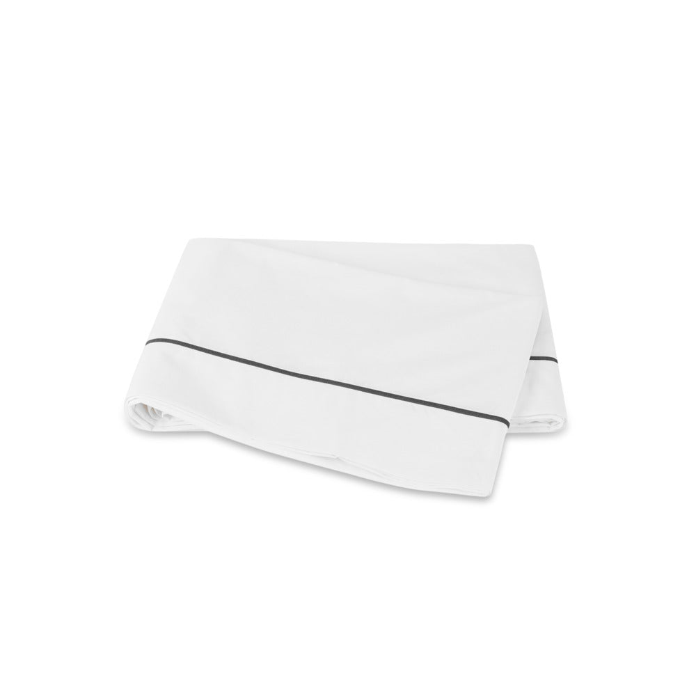 Bergamo Flat Sheet Charcoal 