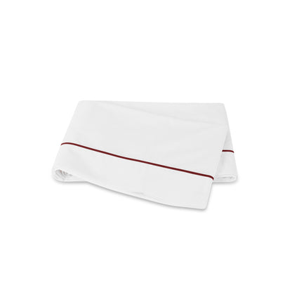 Bergamo Flat Sheet Crimson 