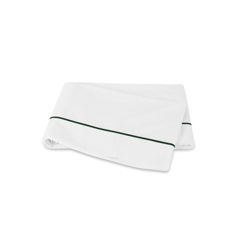 Bergamo Flat Sheet Emerald 