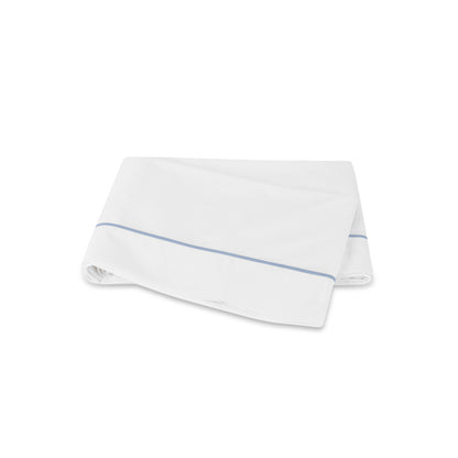 Bergamo Flat Sheet Hazy Blue 