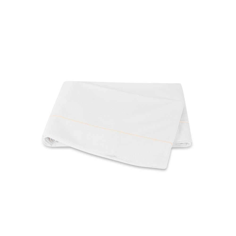 Bergamo Flat Sheet Ivory 