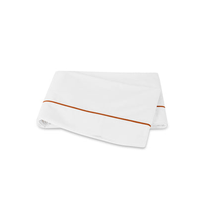 Bergamo Flat Sheet Persimmon 