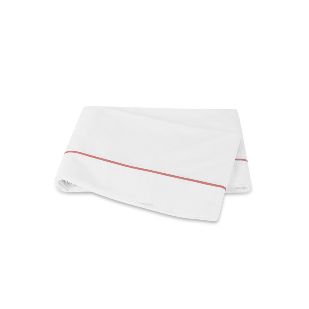 Bergamo Flat Sheet Rose 