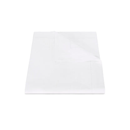 Bergamo Hemstitch Duvet Cover White 