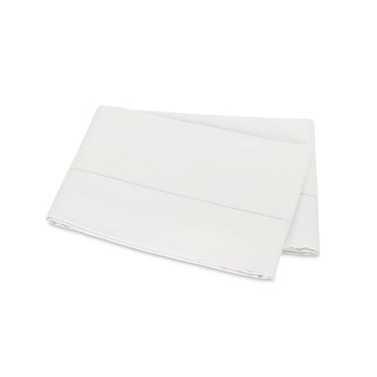 Bergamo Hemstitch Flat Sheet Bone 
