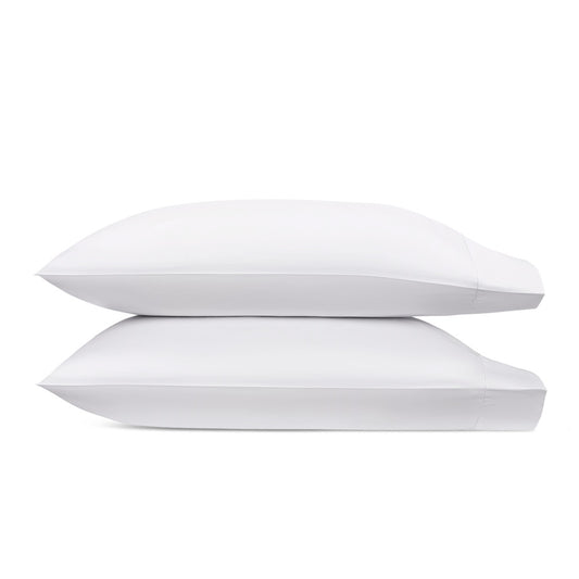 Bergamo Hemstitch Pillowcase Pair White 