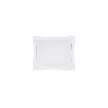 Bergamo Hemstitch Sham White Boudoir 