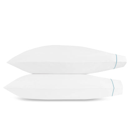 Bergamo Pillowcase Pair Aqua 
