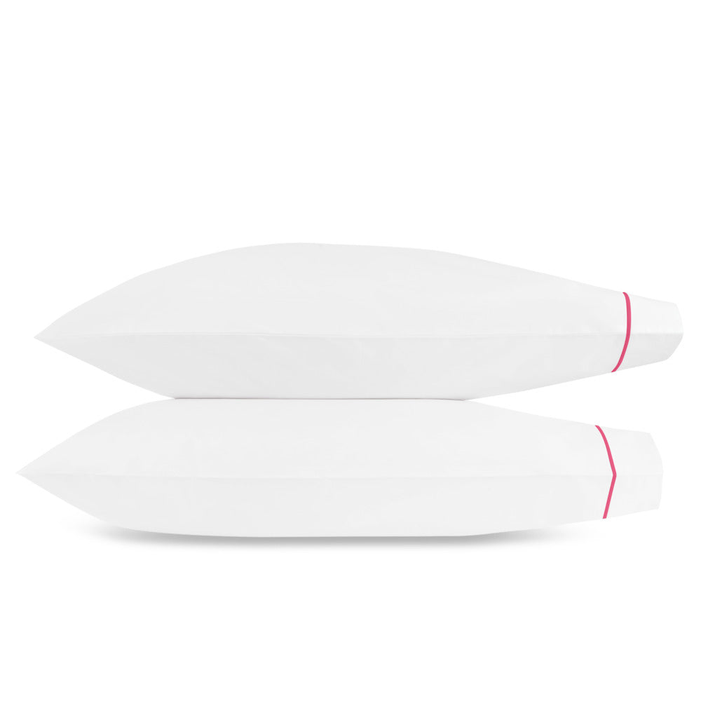 Bergamo Pillowcase Pair Azalea 
