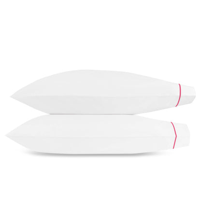 Bergamo Pillowcase Pair Azalea 