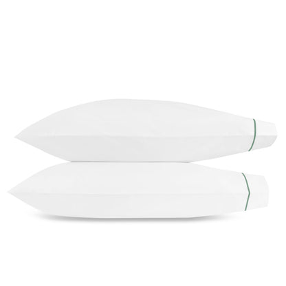 Bergamo Pillowcase Pair Celadon 