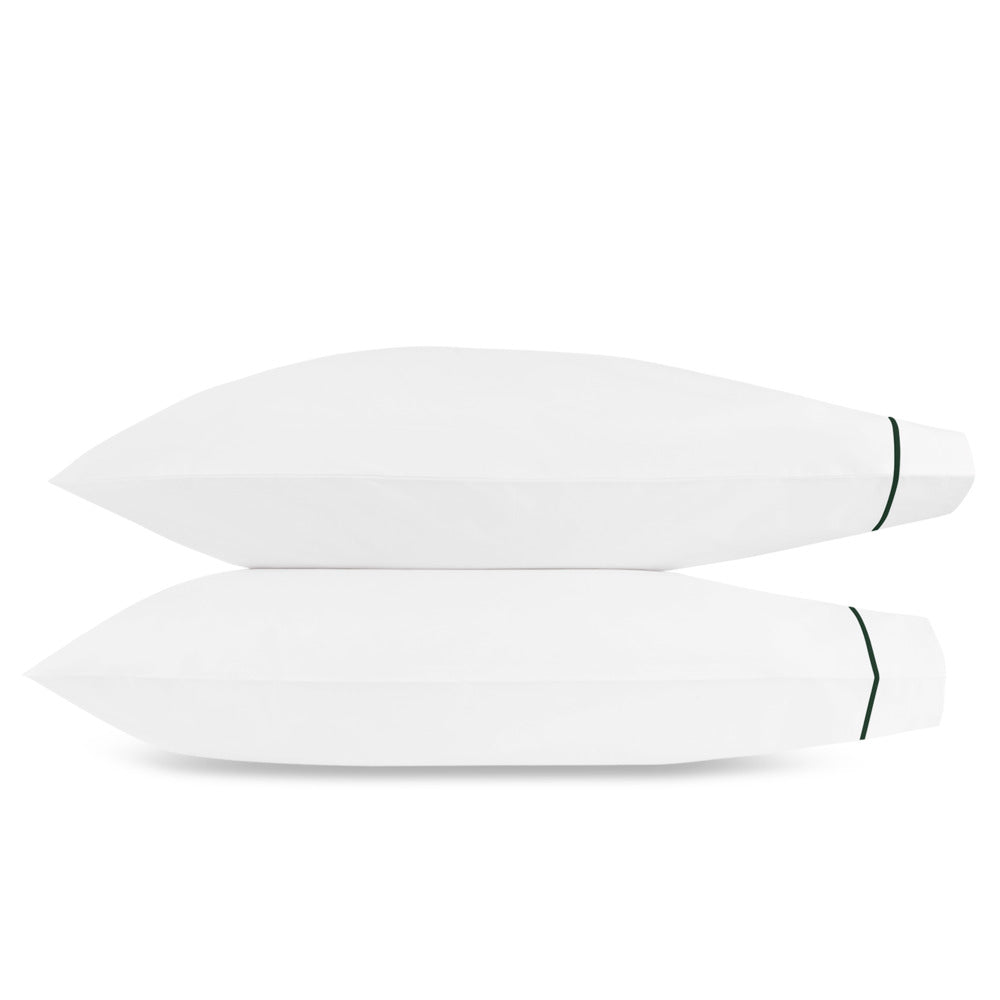 Bergamo Pillowcase Pair Emerald 