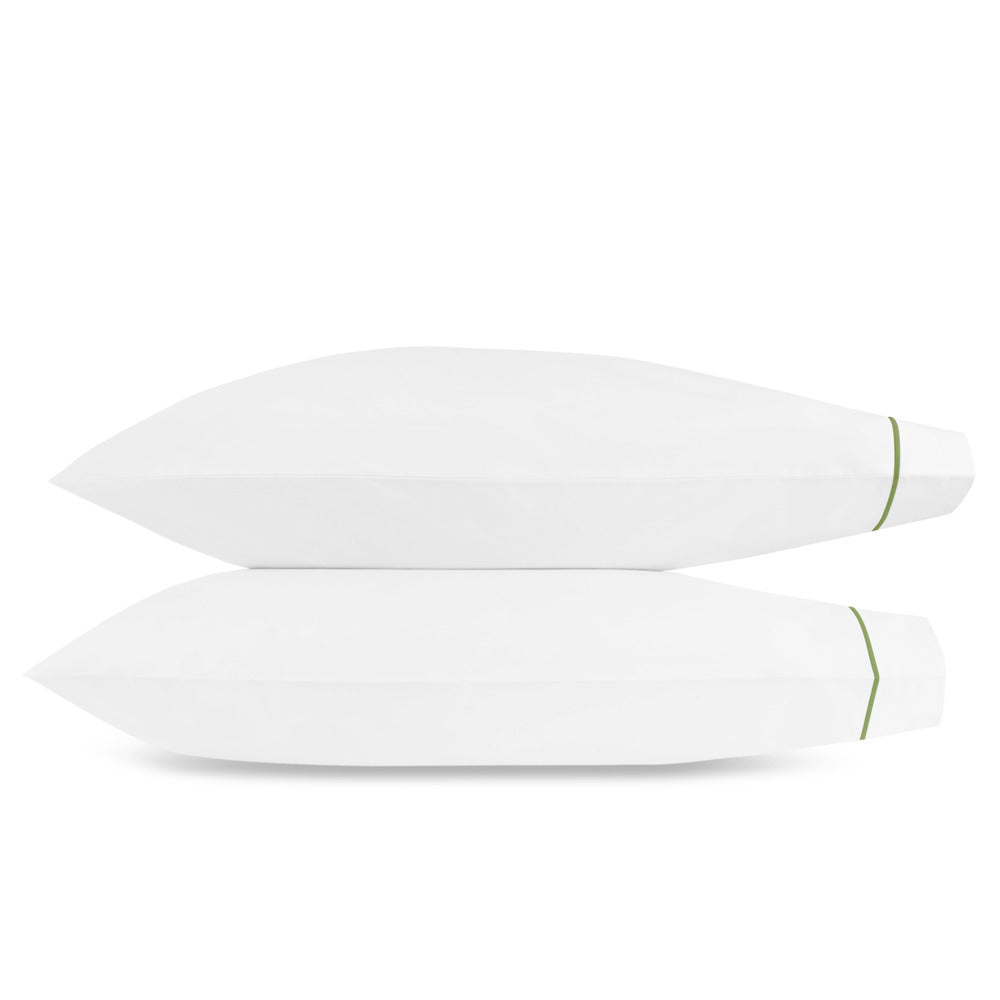 Bergamo Pillowcase Pair Grass 