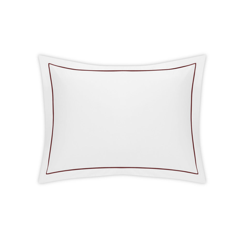 Bergamo Sham Crimson Standard 