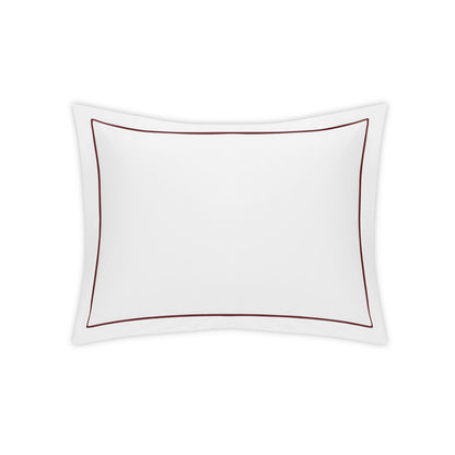 Bergamo Sham Crimson Standard 