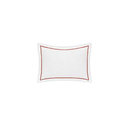 Bergamo Sham Deep Coral Boudoir 