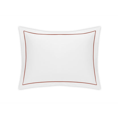Bergamo Sham Deep Coral Standard 