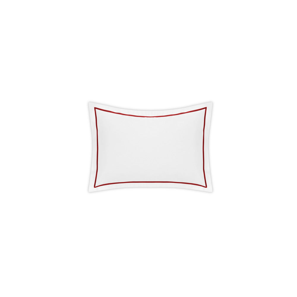 Bergamo Sham Red Boudoir 