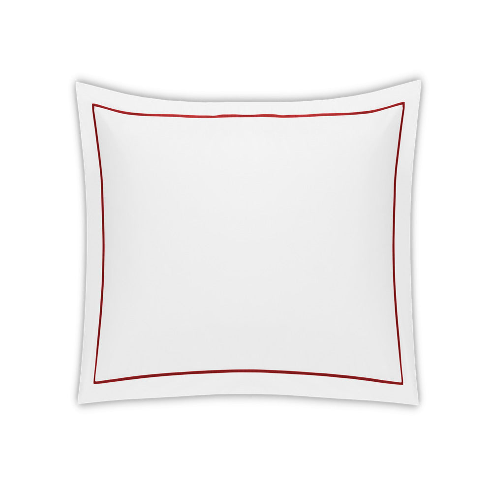 Bergamo Sham Red Euro 