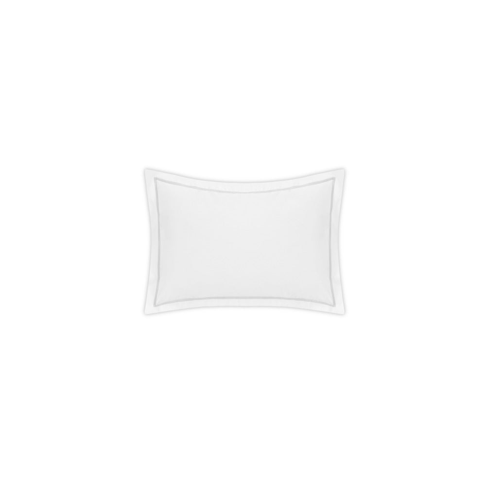 Bergamo Sham Silver Boudoir 