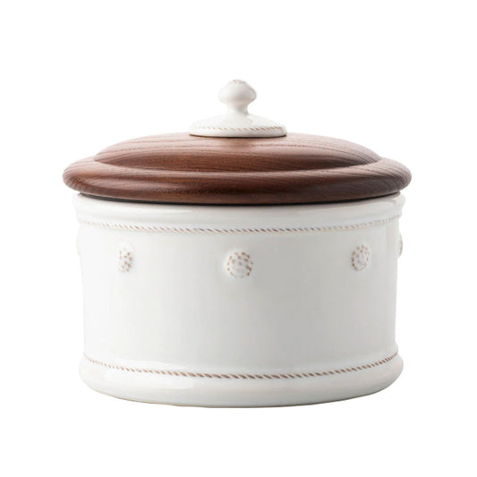 Berry and Thread Dog Treat Canister by Juliska
