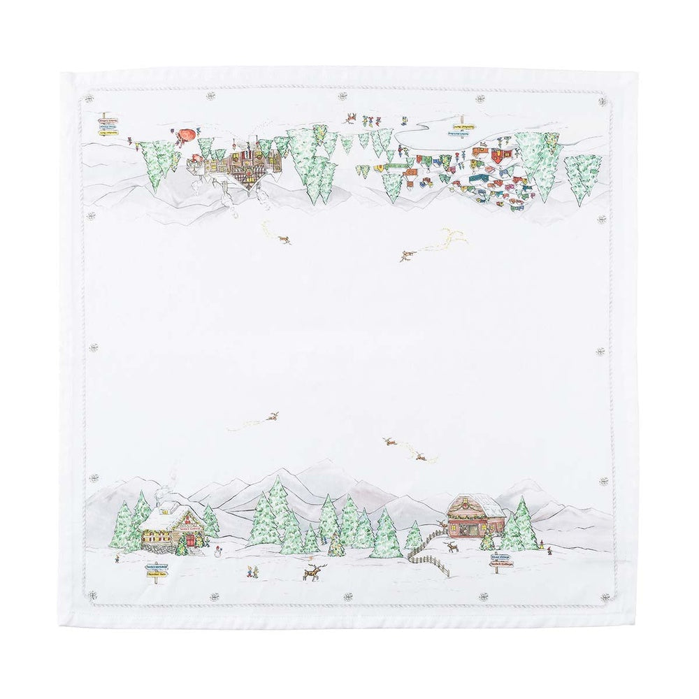 Berry & Thread North Pole Napkin Set/4 - Multi by Juliska 2