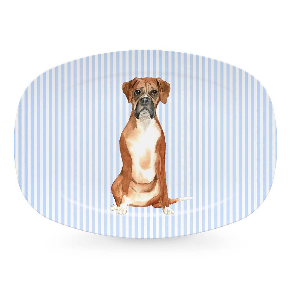 Best Friends Boxer Platter by Mariposa