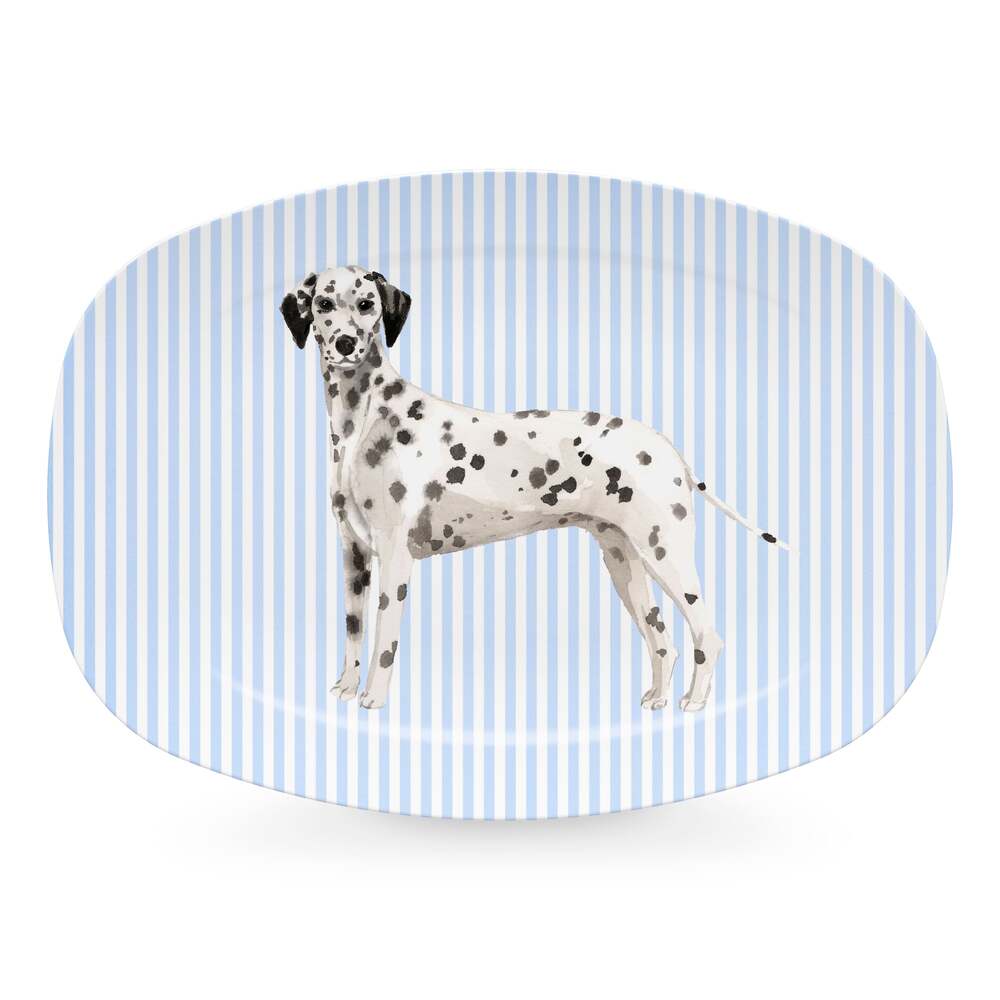 Best Friends Dalmatian Platter by Mariposa