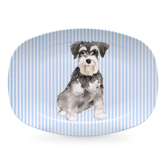 Best Friends Miniature Schnauzer Platter by Mariposa