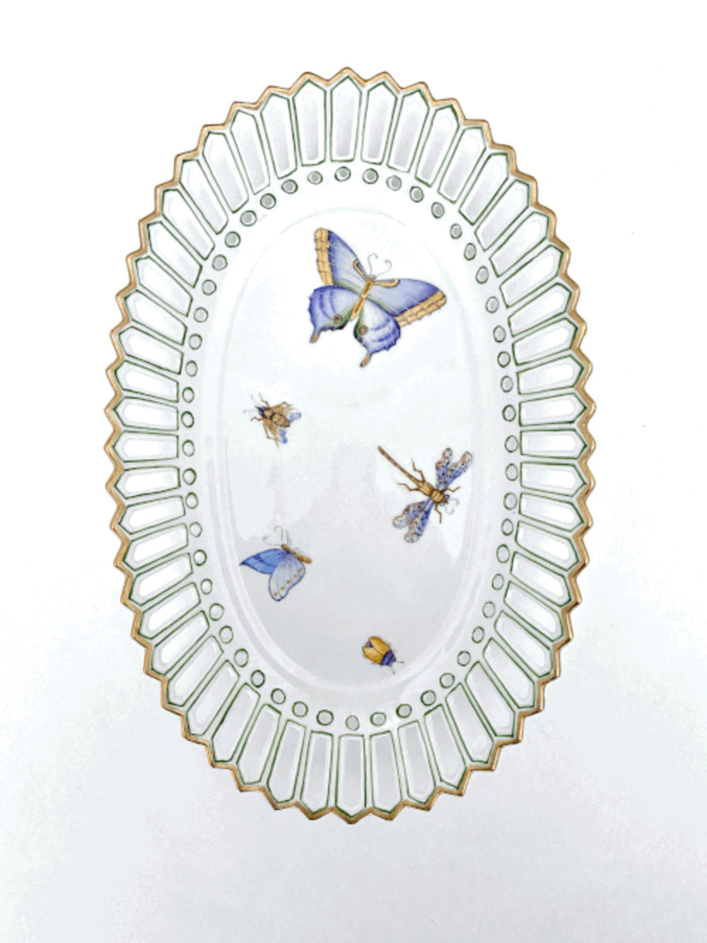 BH112 - Pierced Oval Tray by Anna Weatherley