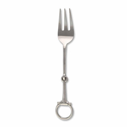 Bit Serving Fork - Stainless Steel Matt Silver by Vagabond House 1