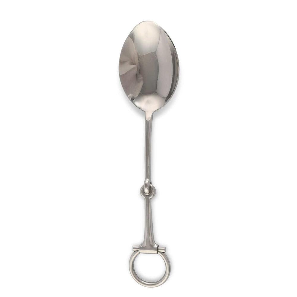 Bit Serving Spoon - Stainless Steel Matt Silver by Vagabond House 1