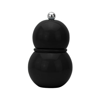 Black Chubbie Salt & Pepper Grinder 12cm by Addison Ross