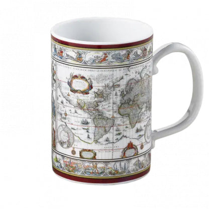 Blaeu Mercator Map Mug by Mottahedeh