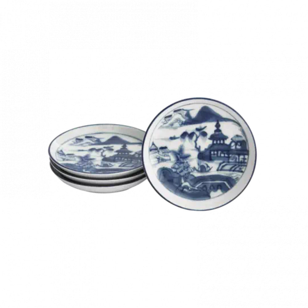 Blue Canton Coasters Set of 4 by Mottahedeh