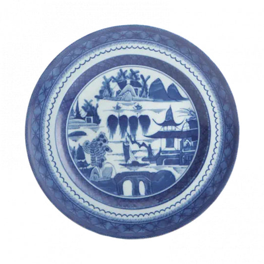 Blue Canton Dessert Plate by Mottahedeh
