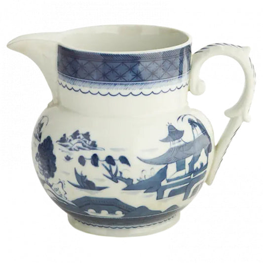 Blue Canton Pitcher by Mottahedeh