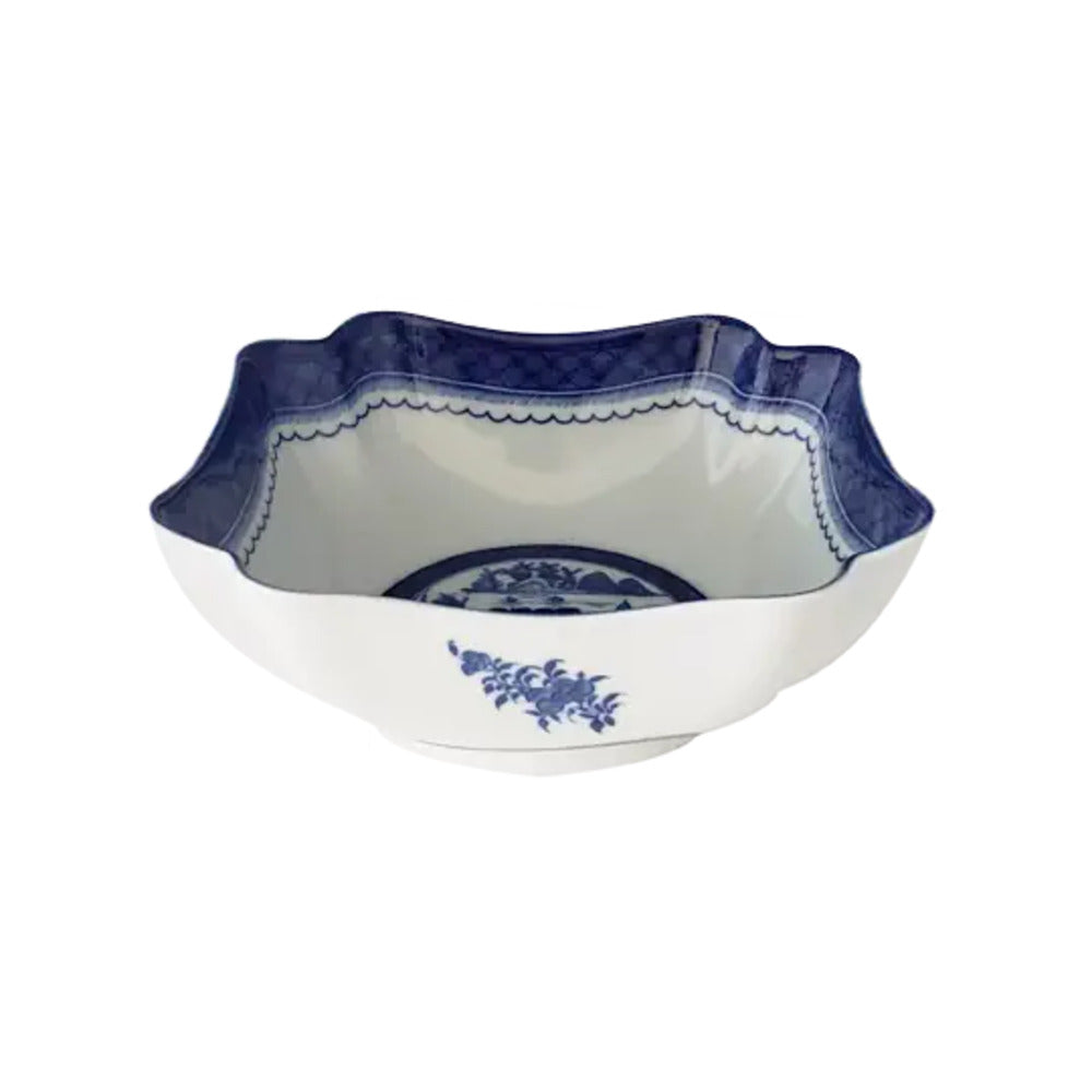 Blue Canton Square Bowl by Mottahedeh Additional Image -1