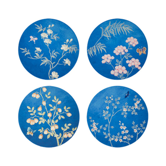 Blue Chinoiserie Coasters - Set of 4 by Addison Ross